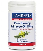 Lamberts Pure Evening Primrose Oil 500mg Capsules