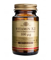 Solgar Vitamin K1 100ug Tablets