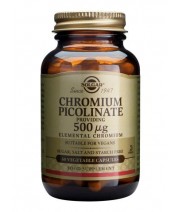 Solgar Chromium Picolinate - 100ug 200ug & 500ug Tablets & Veg Caps