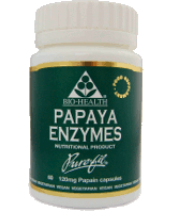 Bio Health Papaya Enzymes Capsules